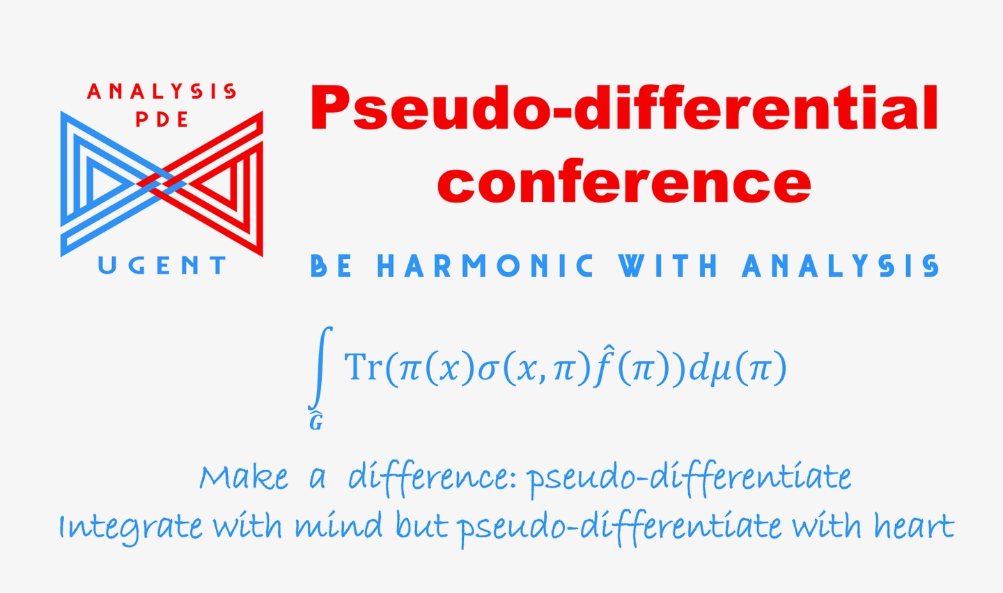 Pseudo-Differential Conference – Ghent Analysis & PDE Center