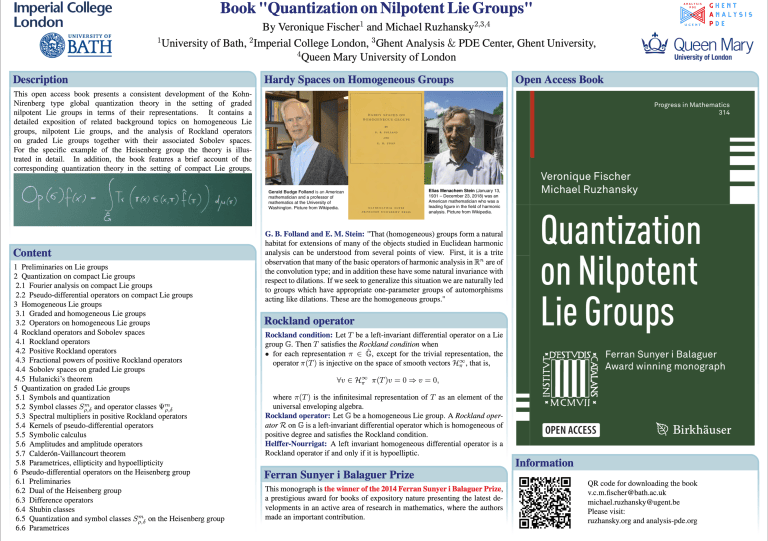 Ghent Analysis & PDE Center – Intercontinental research group in ...