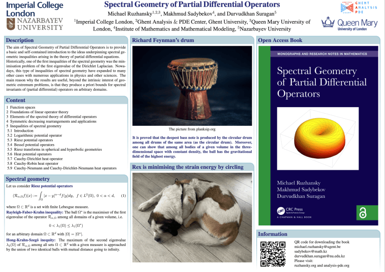 Ghent Analysis & PDE Center – Intercontinental research group in ...