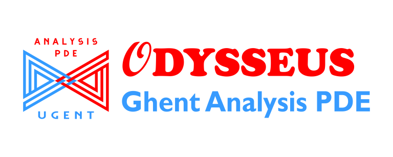 Ghent Analysis & PDE Center – Intercontinental research group in ...