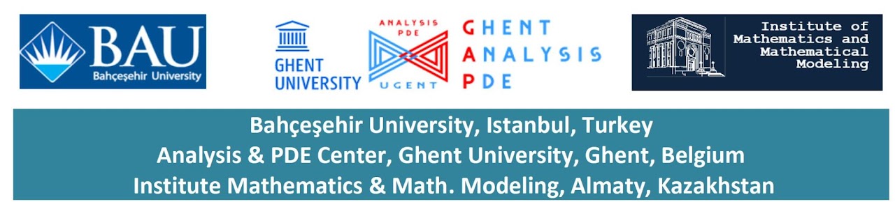 New seminar: Analysis and Applied Mathematics – Ghent Analysis & PDE Center